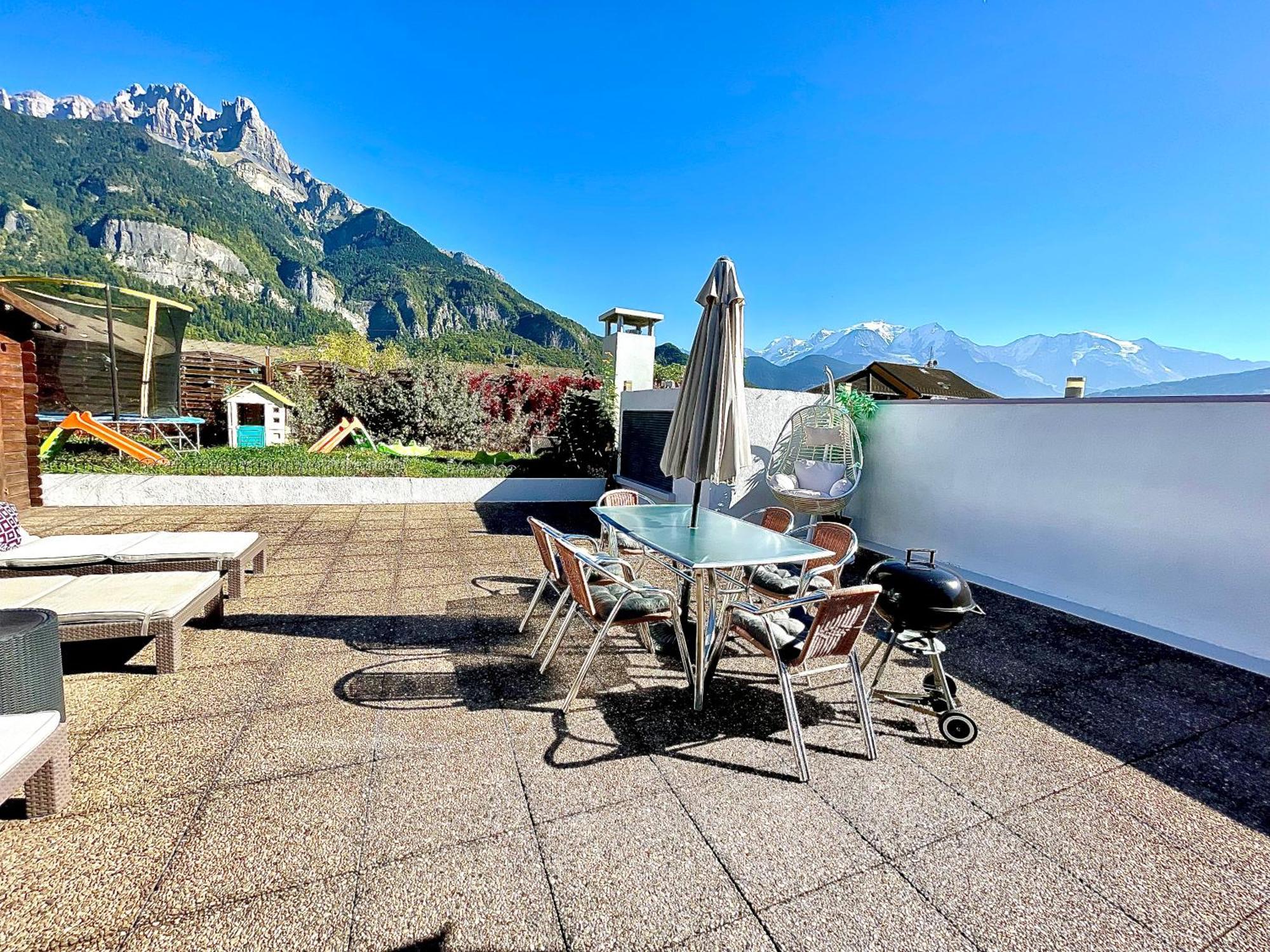 Rooftop 1 - Jacuzzi Prive Au Pied Du Monte-Blanco Sallanches Exterior foto